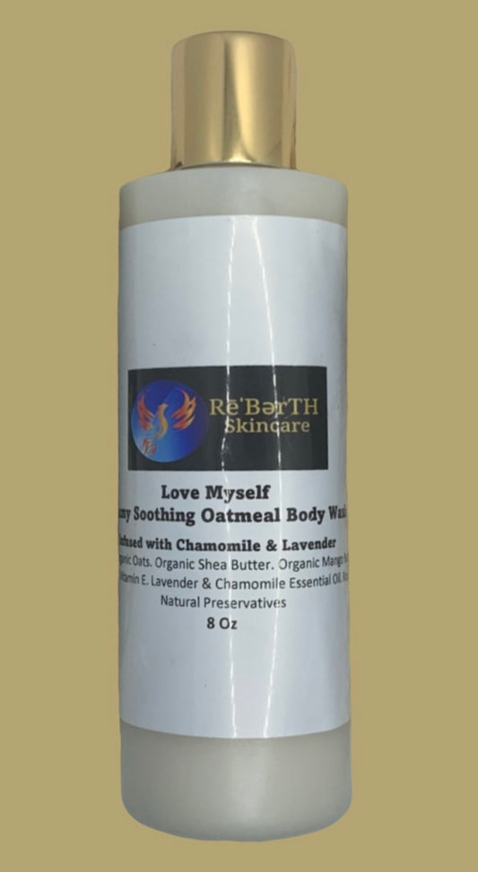 Creamy Soothing Body Wash  Infused with Chamomile and lavender