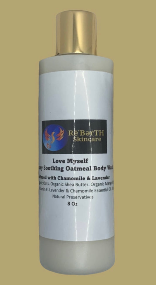 Creamy Soothing Body Wash Infused with Chamomile and lavender